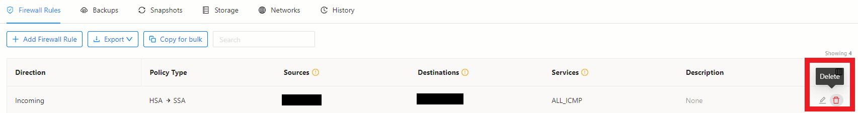 Error while showing the image.